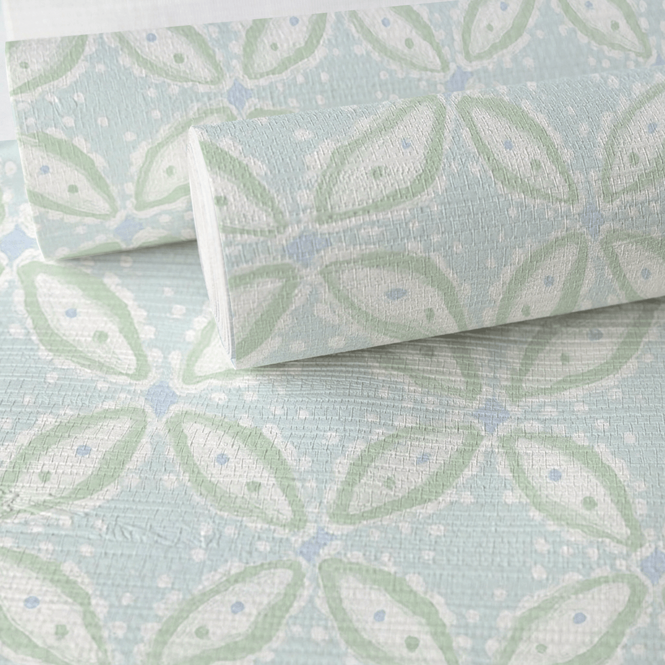 Winter Lace Faux Grasscloth Wallpaper - Lemon Park