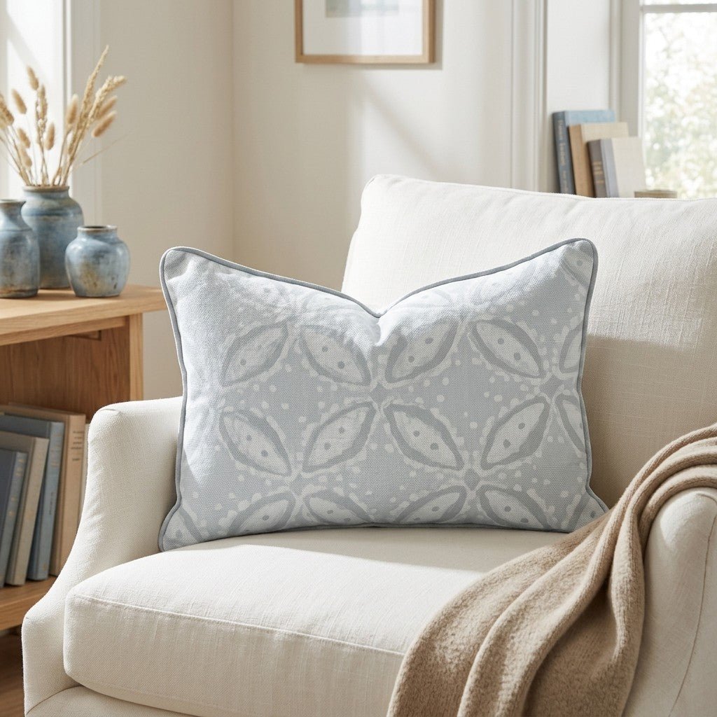 Winter Lace Throw Pillow - Lemon Park
