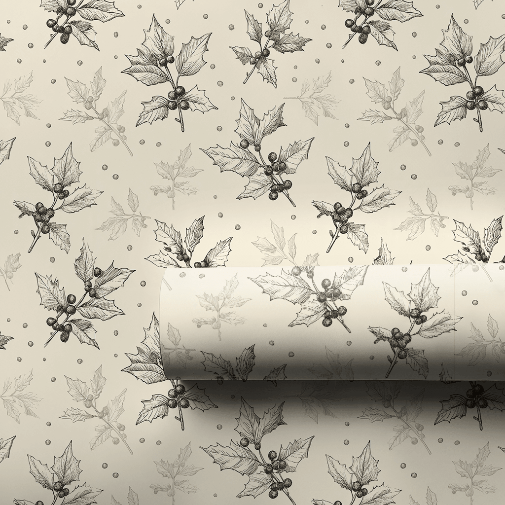 Winter Lucia - Wrapping Paper - Lemon Park