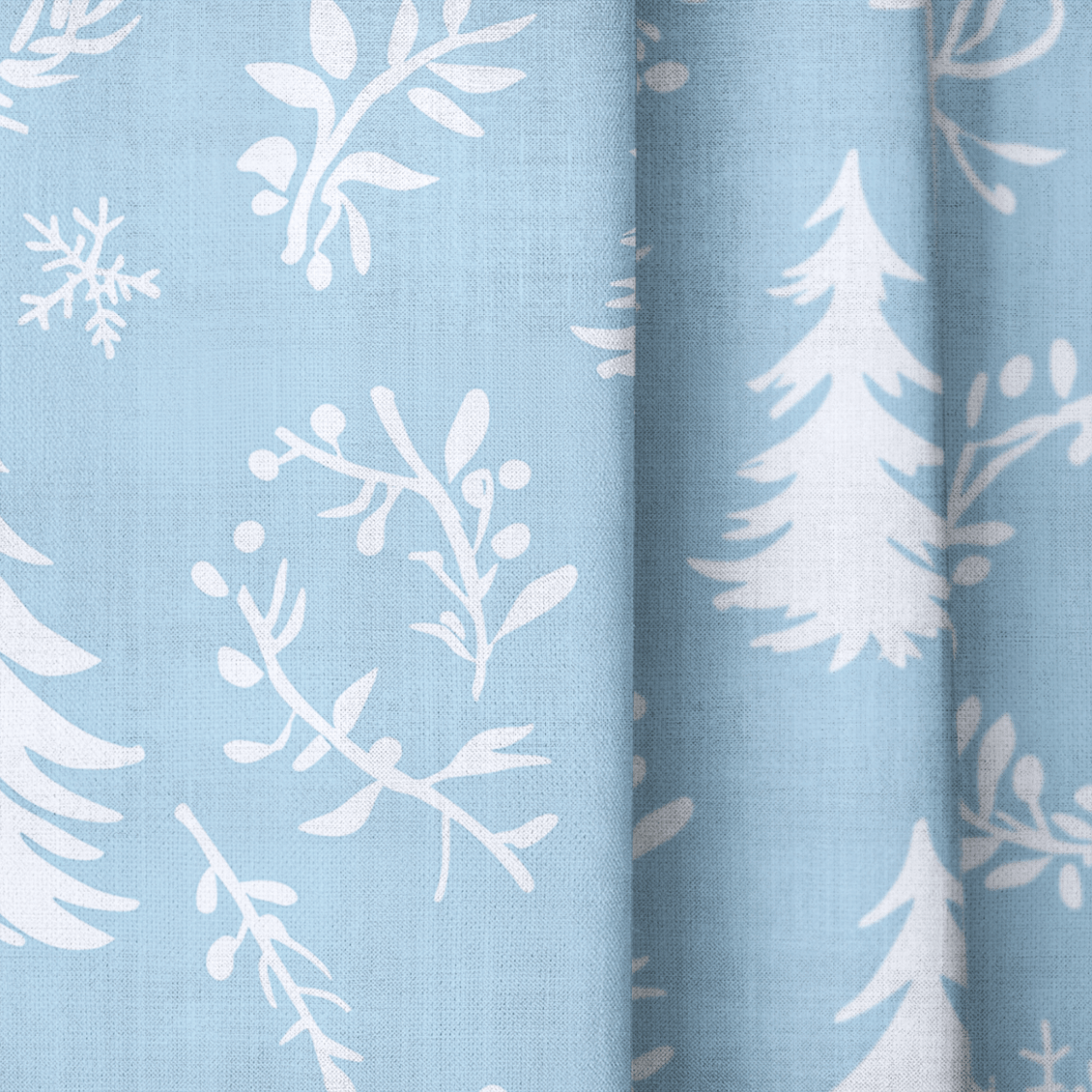 Winter Wreath - Drapery - Lemon Park