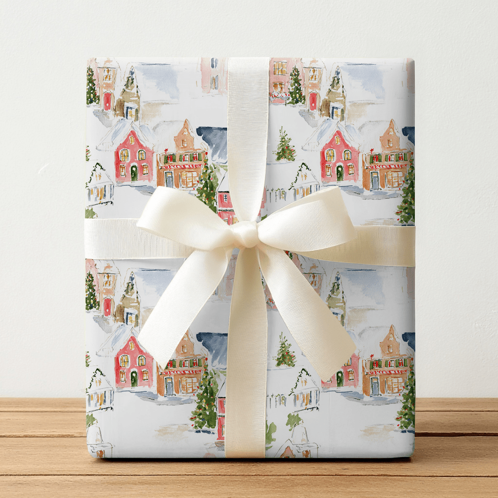 Winterbourne - Wrapping Paper - Lemon Park