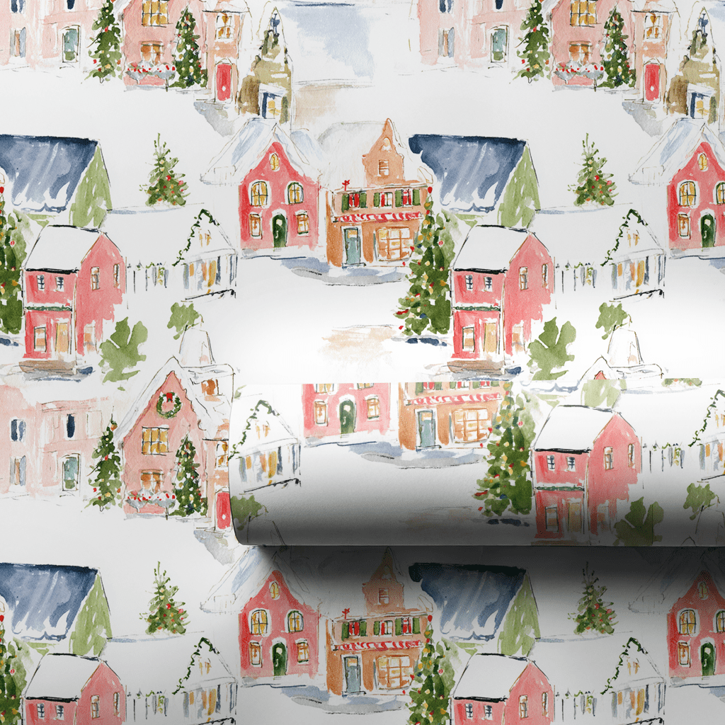 Winterbourne - Wrapping Paper - Lemon Park
