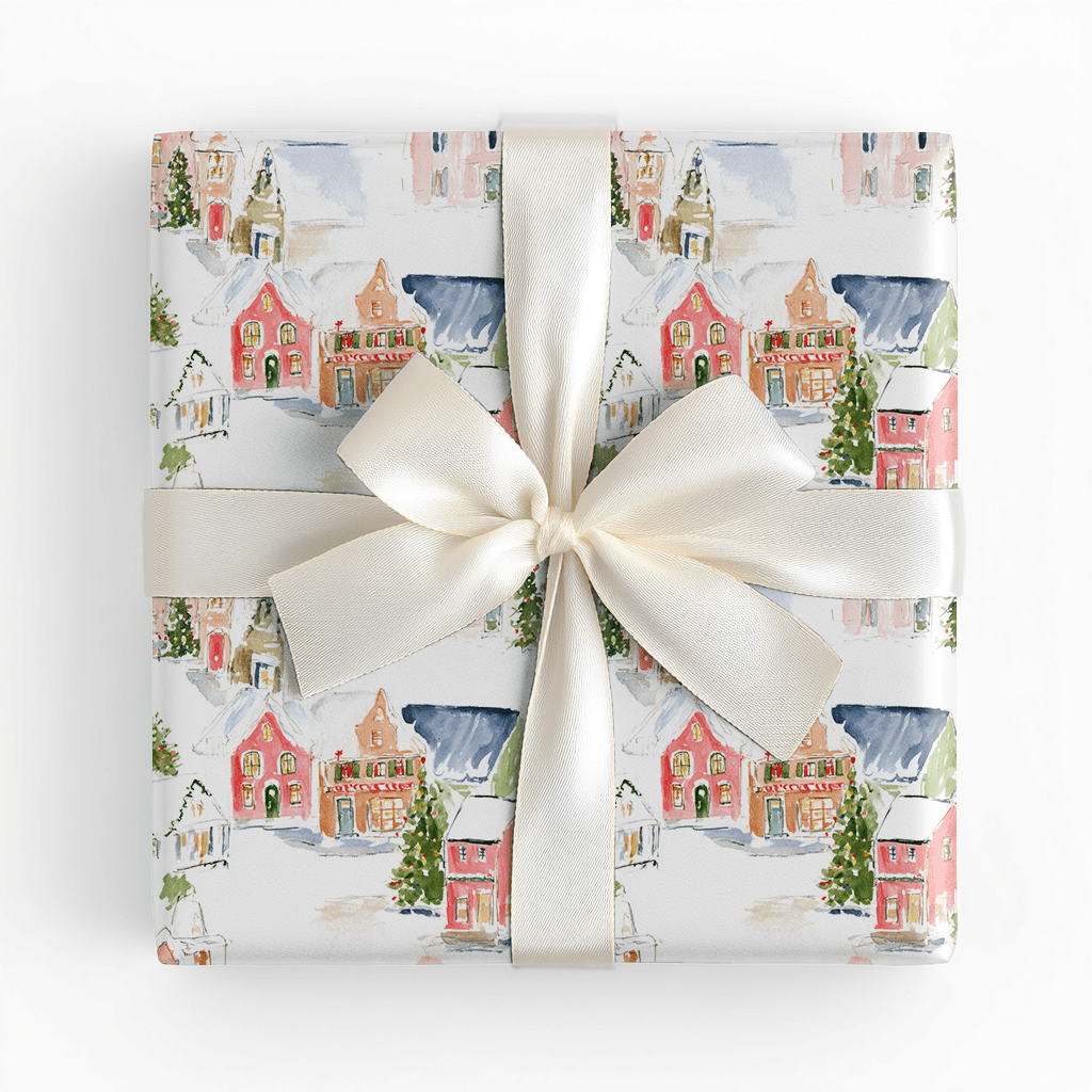 Winterbourne - Wrapping Paper - Lemon Park