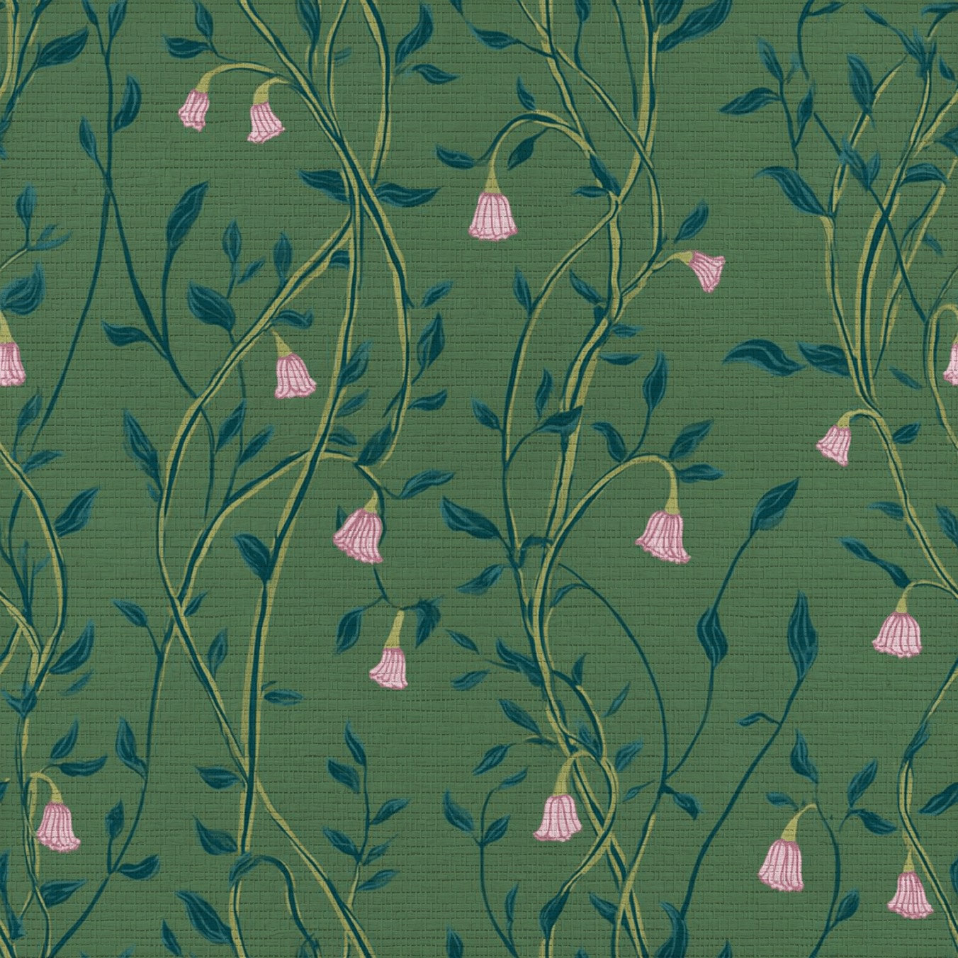 Wisterelle Faux Grasscloth Wallpaper - Lemon Park