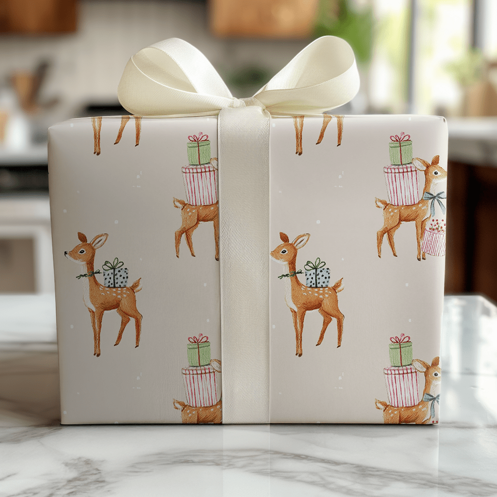 Woods and Gifts - Wrapping Paper - Lemon Park