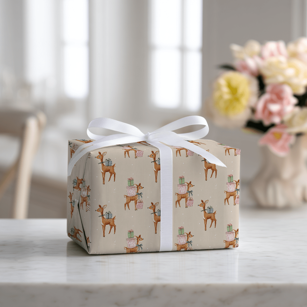 Woods and Gifts - Wrapping Paper - Lemon Park