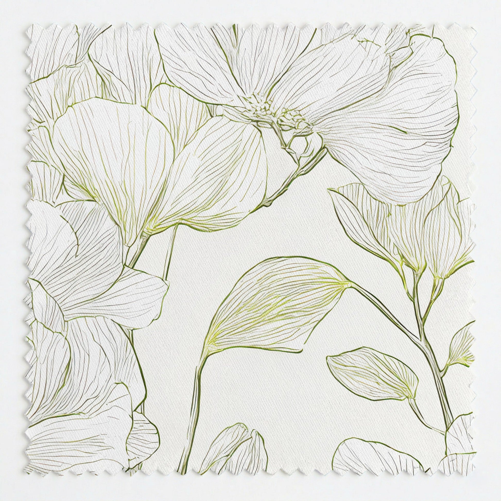 Yellow Hue Hydrangea - Fabric - Lemon Park