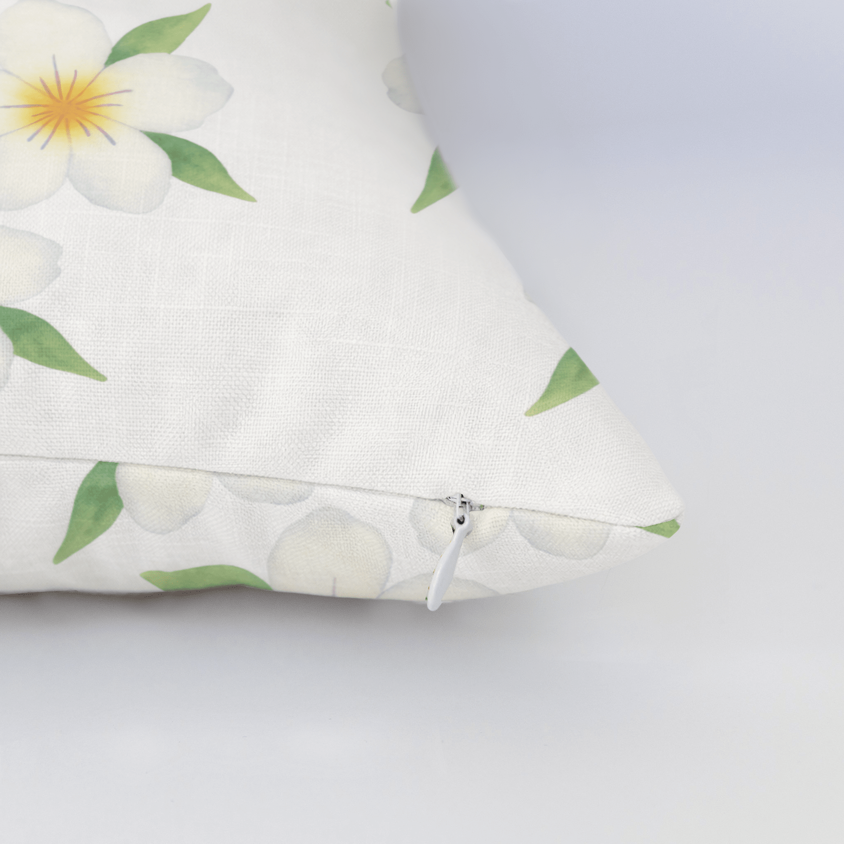 Yellow Sprouts Throw Pillow - Lemon Park