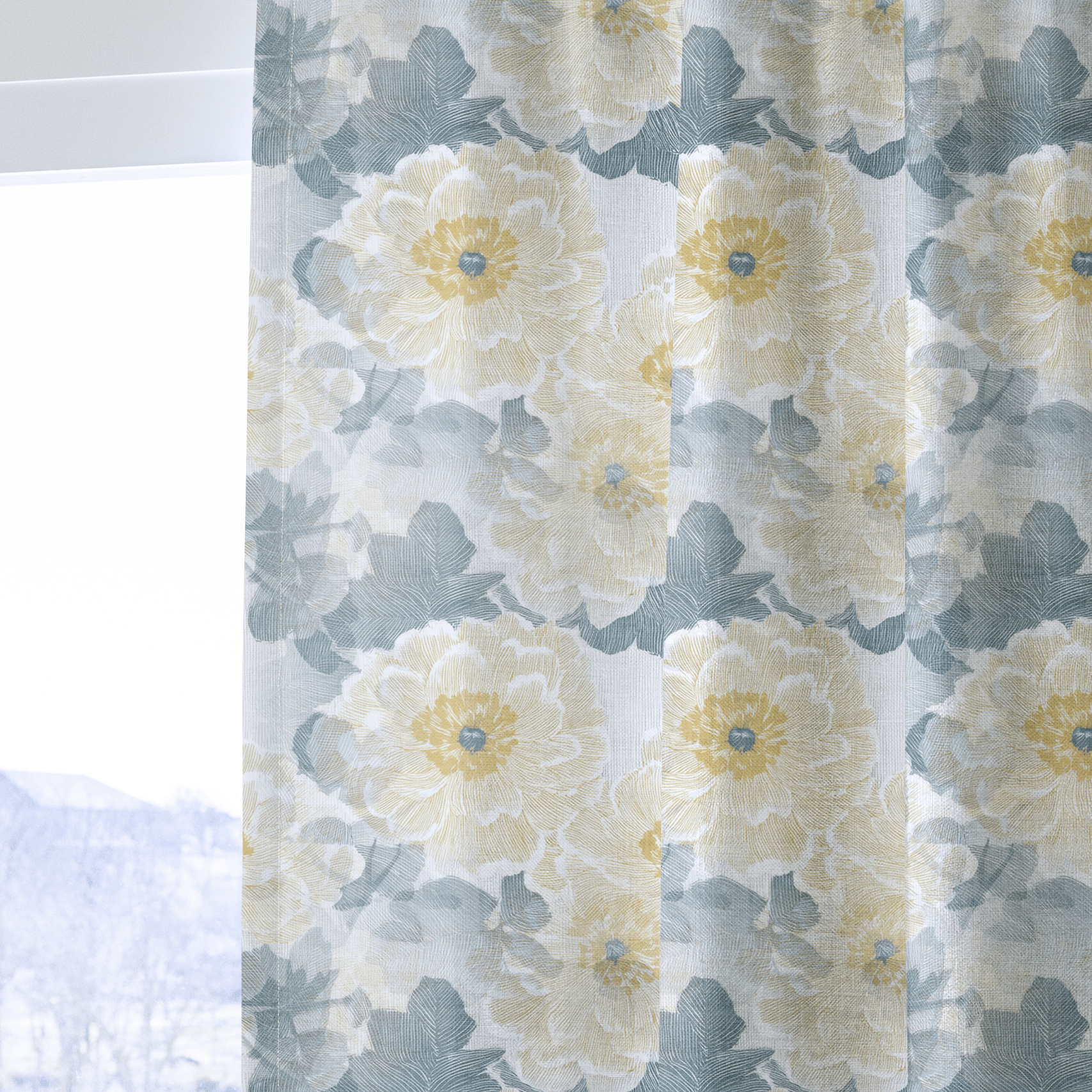 Yellow Wedding - Drapery - Lemon Park