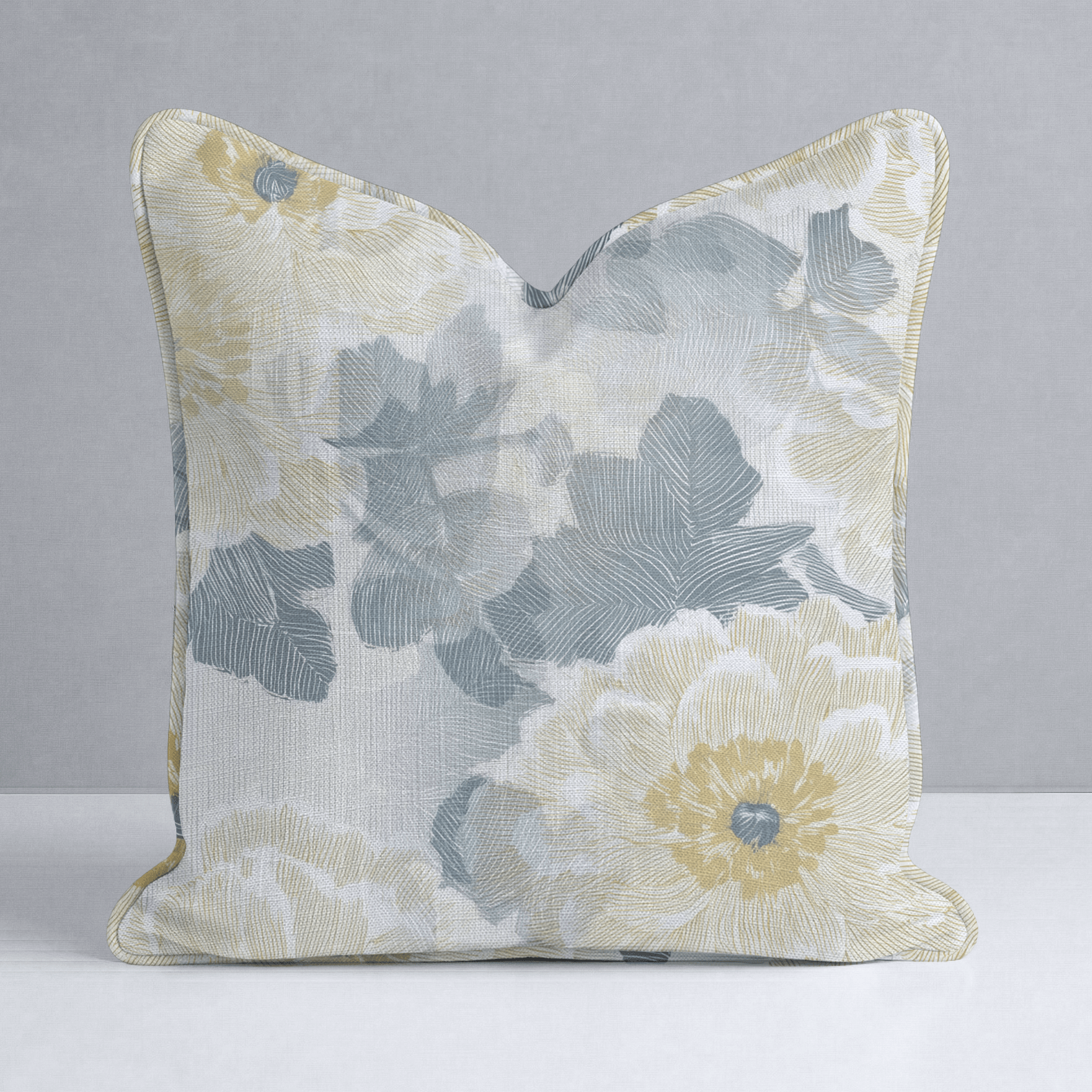 Yellow Wedding Throw Pillow - Lemon Park