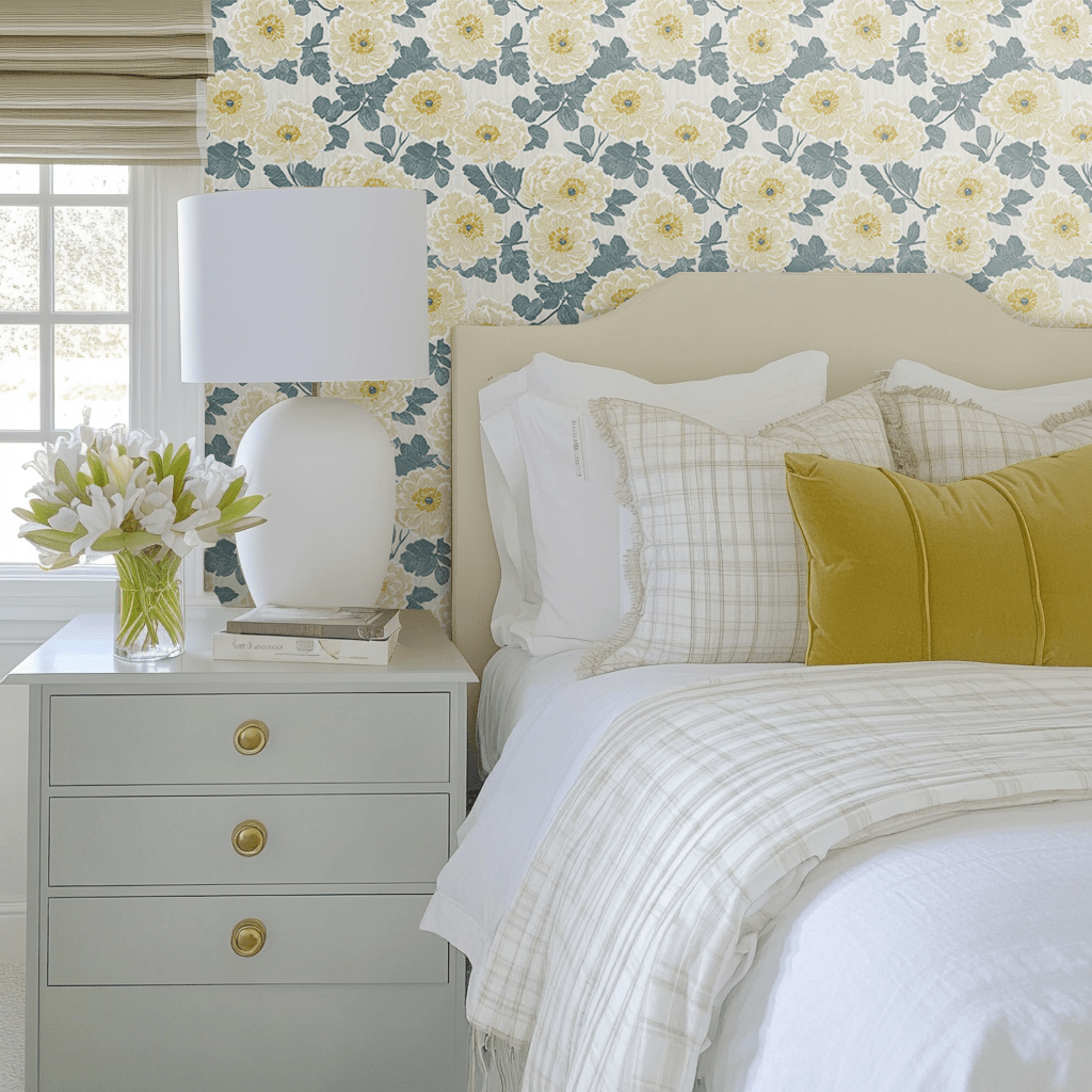 Yellow Wedding Wallpaper - Lemon Park