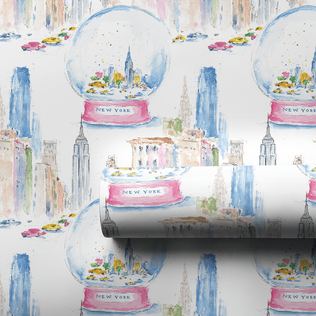 Yorke Times - Wrapping Paper - Lemon Park