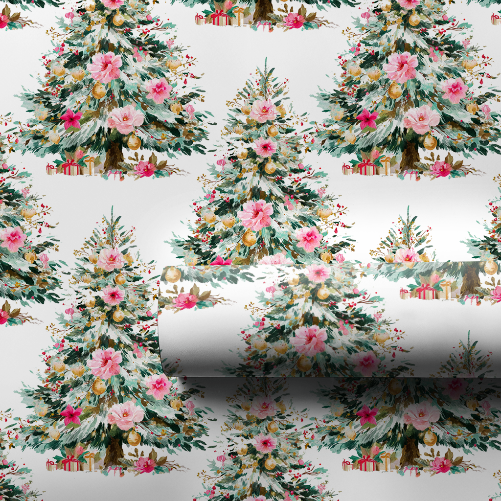 Yule Fall in Love - Wrapping Paper - Lemon Park