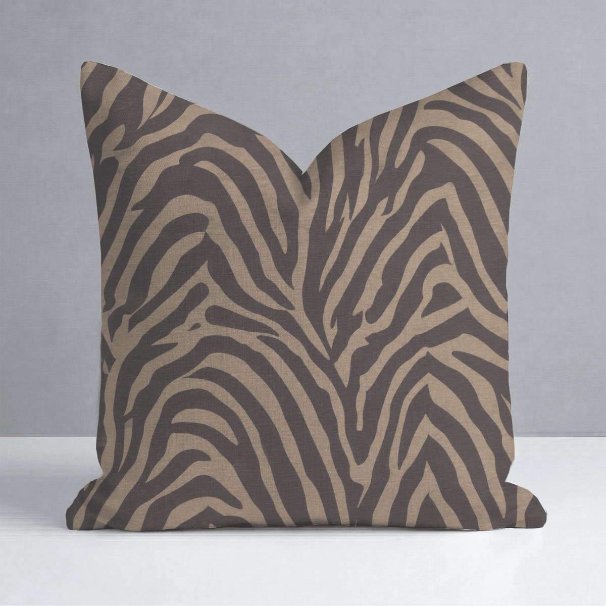 Zebra Stripe Throw Pillow - Lemon Park