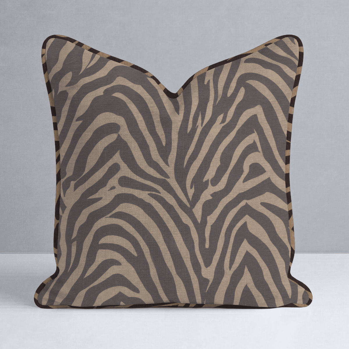 Zebra Stripe Throw Pillow - Lemon Park